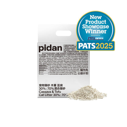 pidan Cassava & Tofu Clumping Cat Litter-Fussy Cat