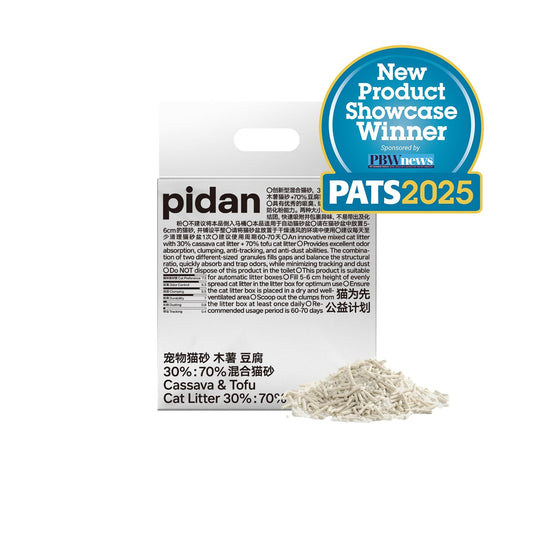 pidan Cassava & Tofu Clumping Cat Litter-Fussy Cat