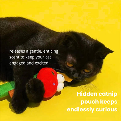 zeze Caterpillar Teaser Wand for Cats-Fussy Cat