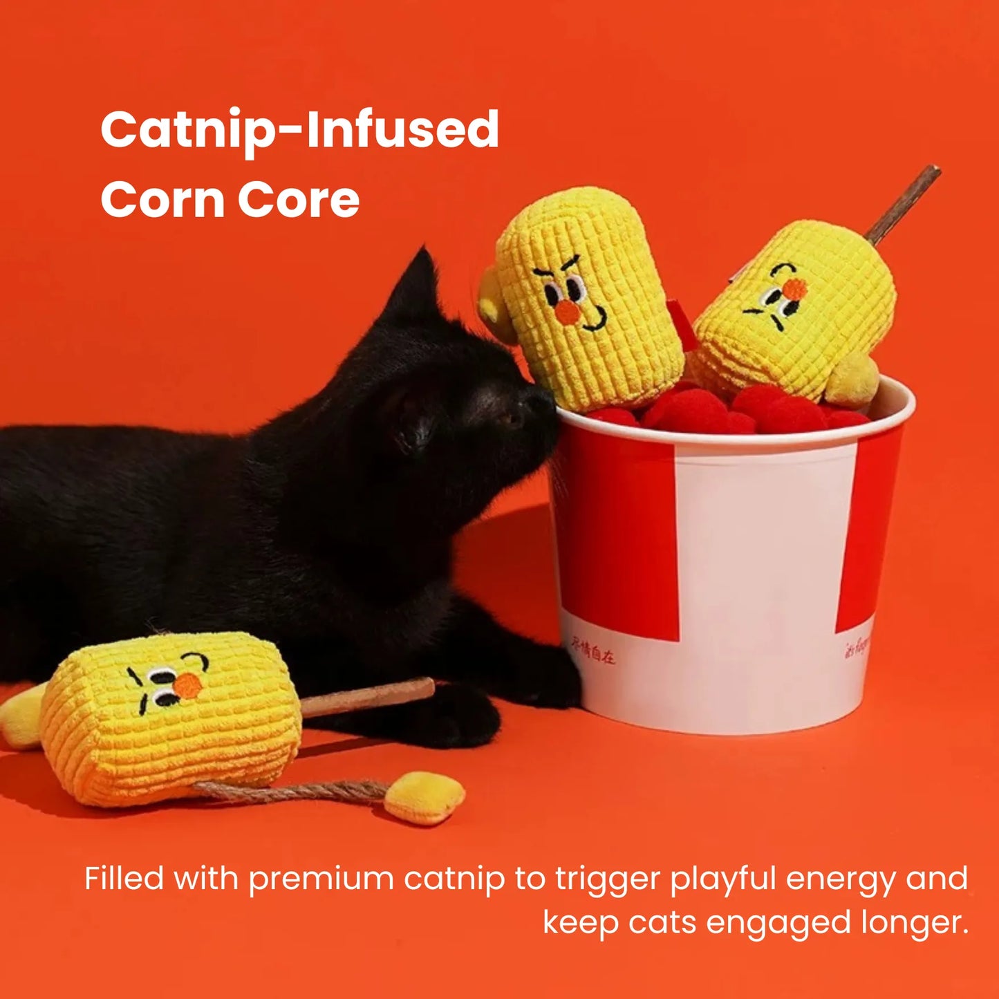 zeze Silvervine Matatabi Wood Pet Toy With Catnip-Fussy Cat