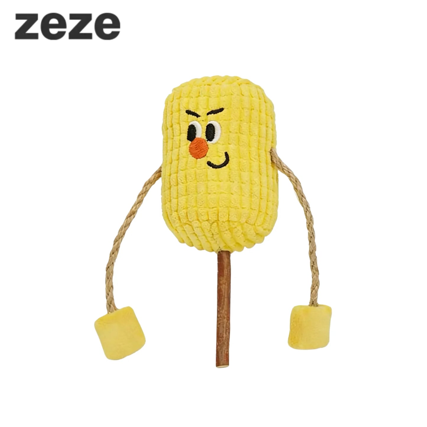 zeze Silvervine Matatabi Wood Pet Toy With Catnip-Fussy Cat